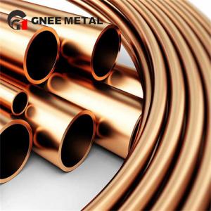 Quality EN C11000 1 4 Copper Tubing Pipes For Refrigerant Circulation wholesale