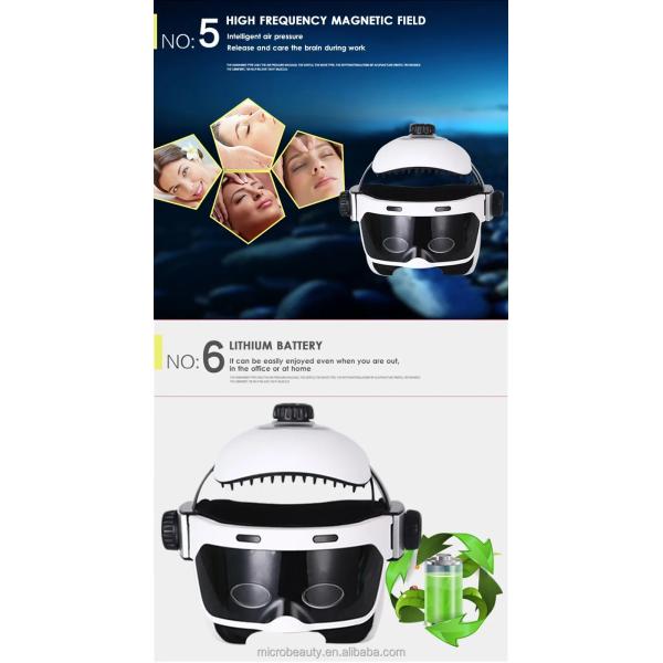Wireless Intelligent Scalp Massager For Body Relaxation Stress Relief Eye And Head Massager