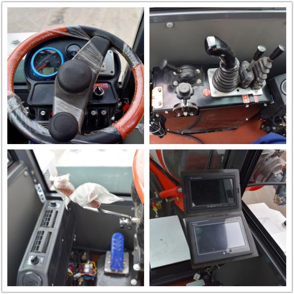 BST -1500 Cement Mixing Truck / Self Loading Mixer Truck With One Year Warranty