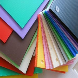 Quality SGS Corrugated Plastic Leiser Hollow Soffit Board Anti-Virus wholesale