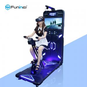Quality 1 player Indoor Virtual Reality Stationary Bike / Exercise Bike Virtual Ride Design Service wholesale