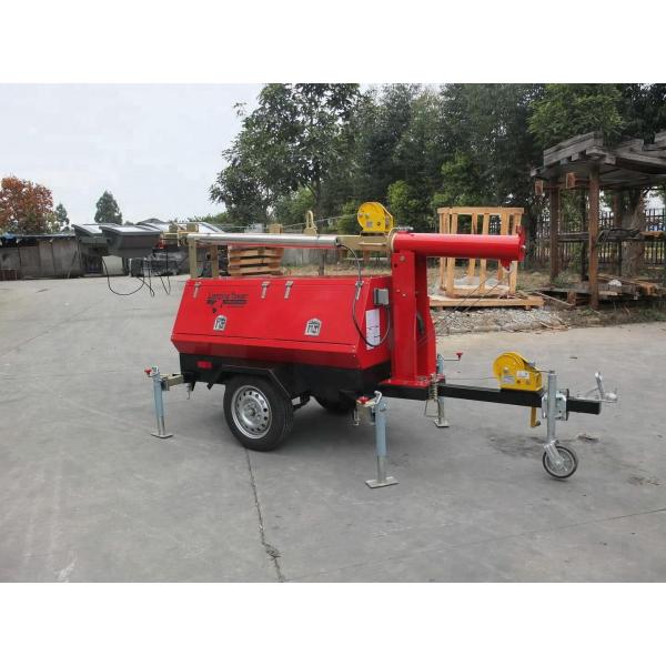 Kubota 300wX4 Portable Light Tower 7m Genset Lighting Tower