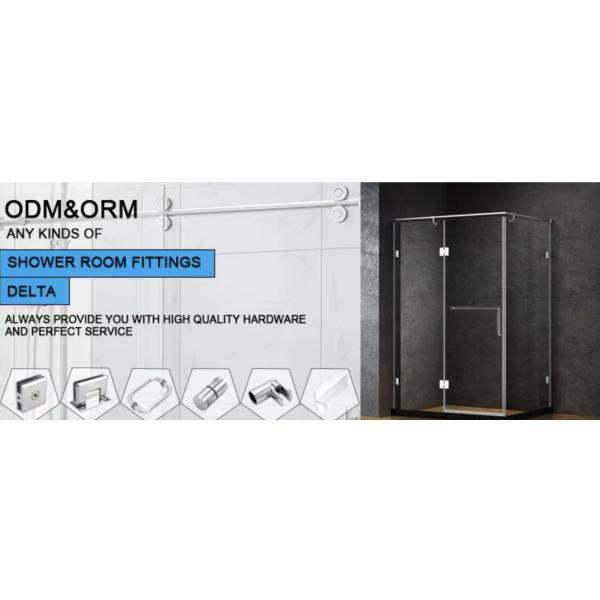 Durable Universal Glass Bathroom Door Knobs Custom Shower Door Hardware