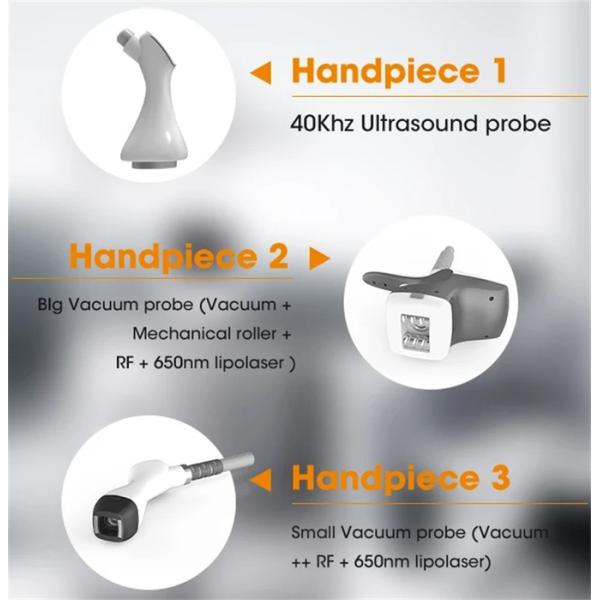 4 In 1 Laser Body Sculpting Machine Vacuum Cavitation Rf Lipo