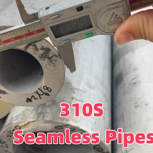 Heat Resistant ASTM A312 310S EN DIN1.4845 89*20MM Stainless Steel Seamless Pipe