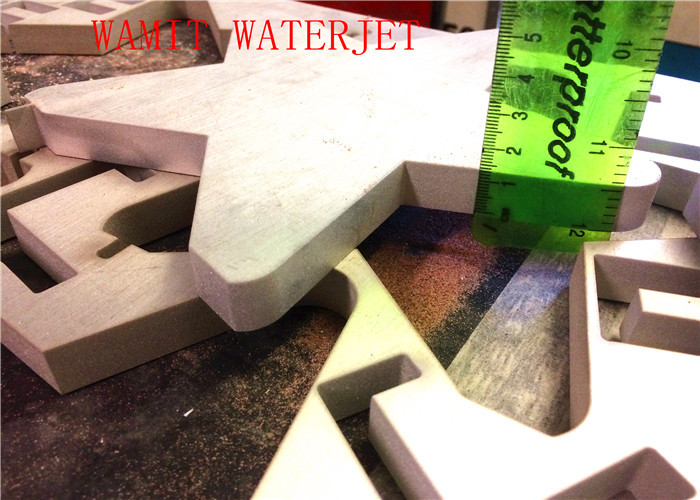 2500 * 1500 mm AB 5 AXIS with 420 Mpa high pressure metal water jet cutting machine water jet cutter