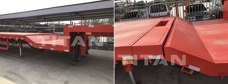 53M Extendable Trailer 4 Axle Wind Blade Turbine Transport Telescopic Trailer