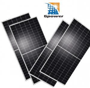 Quality IEC 460w Solar PV System Double Glass Mono PERC Solar Panels wholesale