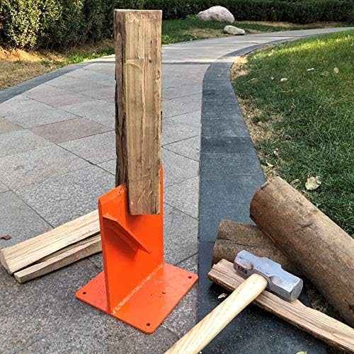 Wood Splitter Wedge for Small Wood Stove and Fireplace Manual Log Splitter