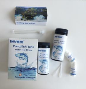 China FSC Invbio Aquarium Water Test Strips Ammonia Nitrates Fish Tank Lead Test on sale