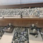 40 Degree Railway Track Gauge Measurement Corrugation Ruler 1000mm Horizontal
