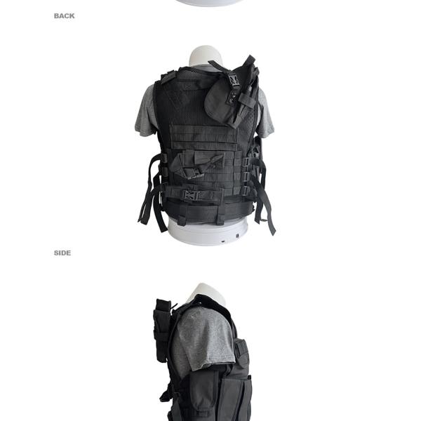 MTV01 Comfortable Tactical Vest for Security Personnel and Outdoor Activities
