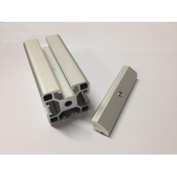 Premium T Slot Aluminum Extrusion , T Slot Profile 1.5mm Thickness M6 Screw Holes