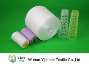 Quality Raw White Multi Colored Threads For Sewing , 100% Polyester Thread TFO / Ring Spun wholesale
