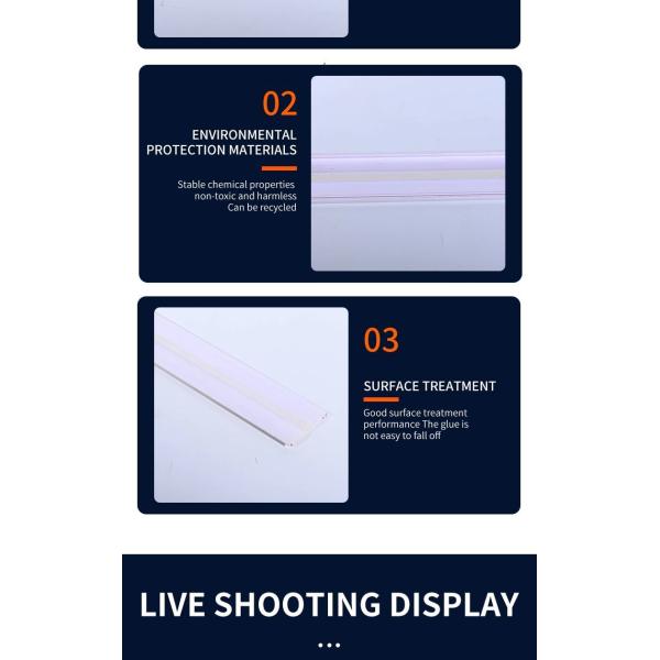 PVC Co Extrusion Plastic Screen Clips