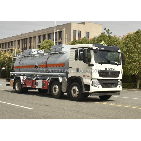 Custom Sinotruk Fuel Oil Tanker Truck 8x4 6x4 4x2 30000 Liters AW507 Aluminum Alloy