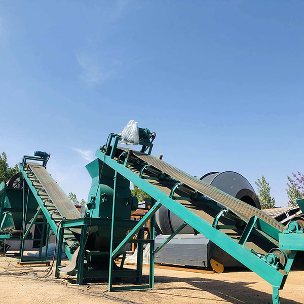 Cow Dung Organic Fertilizer Production Line Full Auto 10t/H organic fertilizer production line