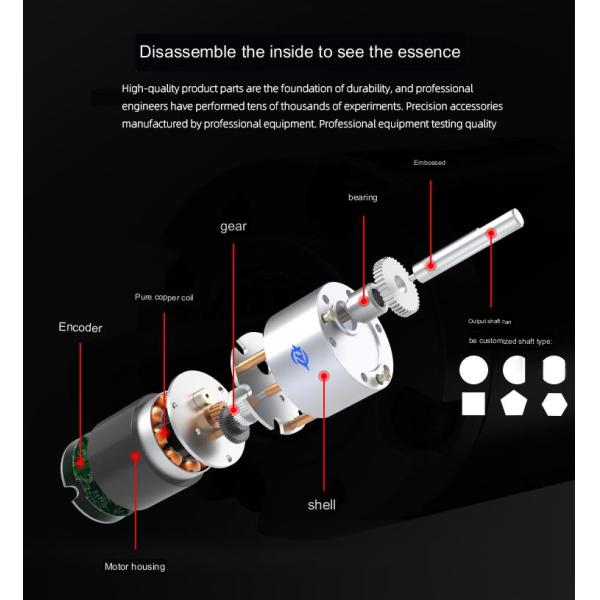 24v Brushless Motor Kit 48VDC Miniature Dc Brushless Gear Motor