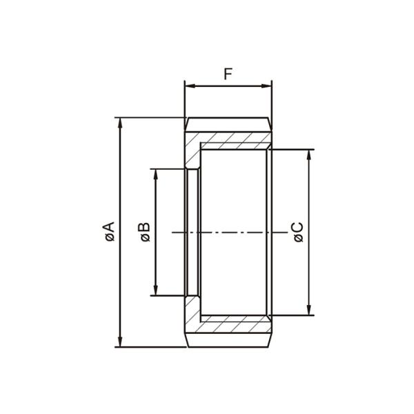 Dimension of Sanitary RJT Union – Round Nut – Sanitary Fitting