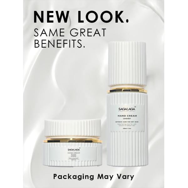 Beauty Skin Care SAGALAGA Hand Cream Protects Skin Nail Care Relieves and Repairs Extremely Dry Hands 100ml in Jar