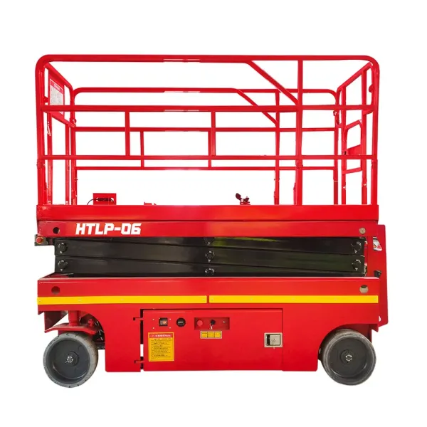 Chinese Factory Lifting Equipment Electric Self Propelled Hydraulic Aerial Work Platform Scissor Lift Table Platform