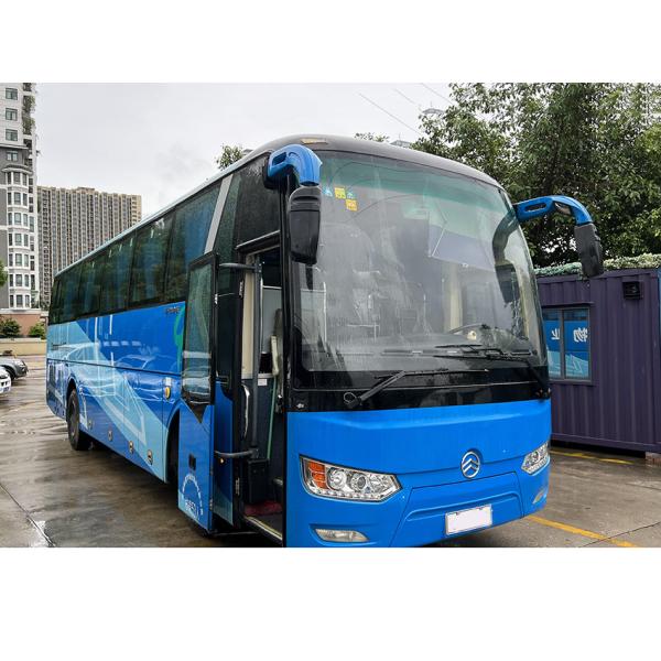 Golden Dragon Used Coach Bus 53 Seats Euro 4 LHD Diesel Fuel