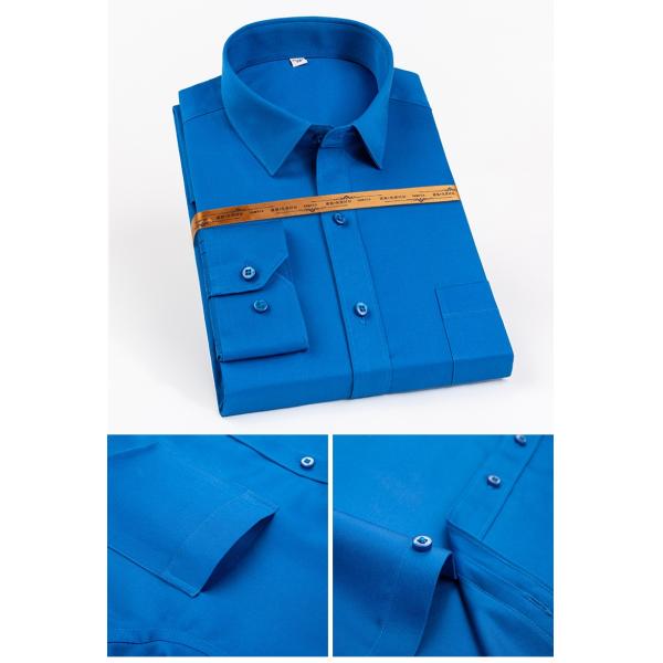 None Printing Methods Used for Men's Solid Dress Shirt Made in Vietnam and Pakistan