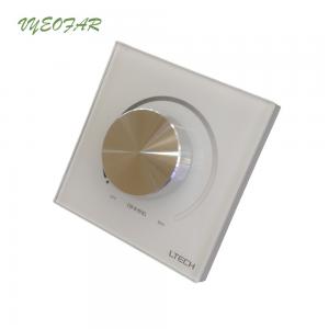 Quality AC 90-250V Rotary Light Dimmer Switch , Plastic Dimmable Led Light Switch wholesale
