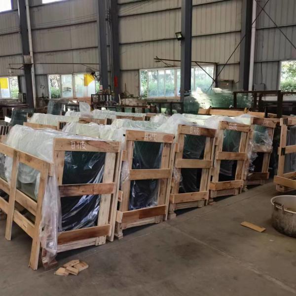 Curved Low - E Insulated Tempered Toughened Glass For Showcase And Freezer