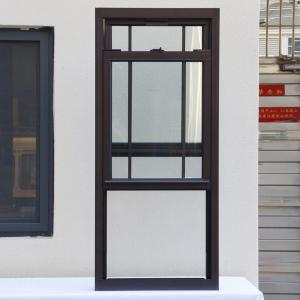 Quality Double Hung Sash Aluminum Up Down Sliding Windows Vertical Style wholesale