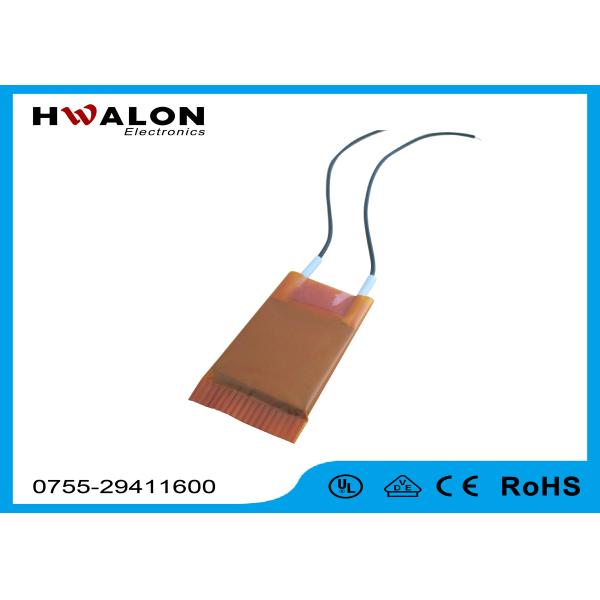 Yellow Two Leads PTC Heating Element 80w - 300w Coffee Maker Heating Element