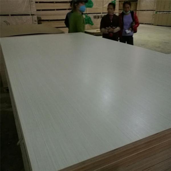 Hardwood Core Gloss Surface 1220*2440mm Melamine Faced Plywood