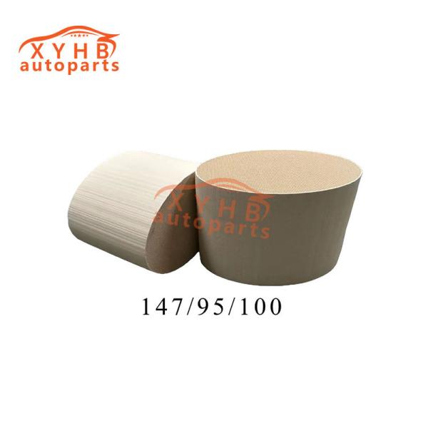 Ceramic Carrier High-Quality Oval Three-Way Catalytic Filter Element Euro 1-5 Model: 147*95*100