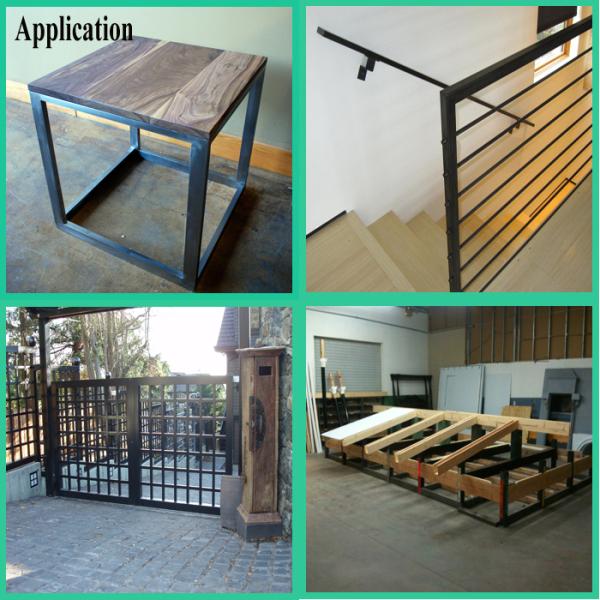 welded black annealing steel pipe/tube/square steel pipe