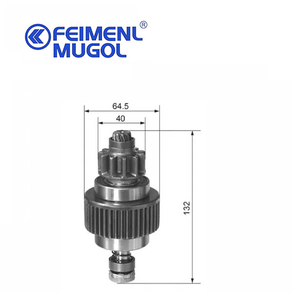 8970256710 NPR 4HF1 Engine auto spare parts starter gear short replacement oem 8-97025671-0 for isuzu