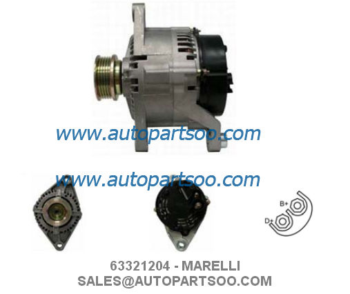 63377425 DRA0092 - MARELLI Alternator 12V 120A Alternadores