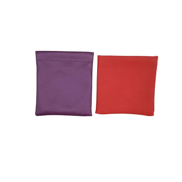 Custom High Quality supplier jewelry gift bag purple gift bag Small Leather Packaging Bag Jewelry Pouch