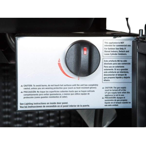 30'' Outdoor Gas Firepit Table All-Season Alloy Steel