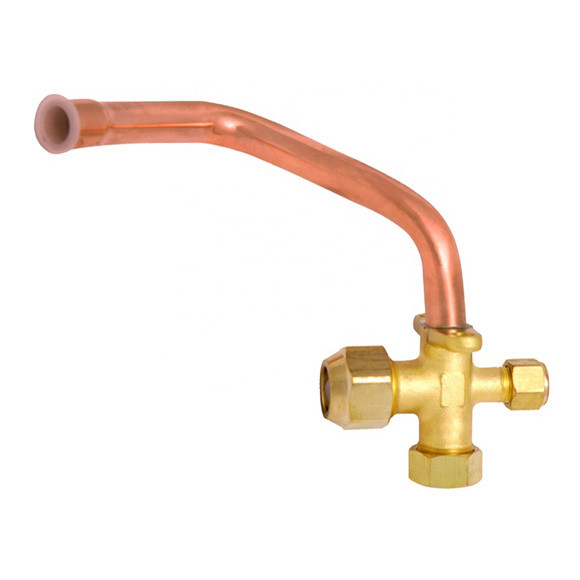 ODM Brass AC Spare Part Max Flow 4.2MPa 120 Degree 1/4" For R32
