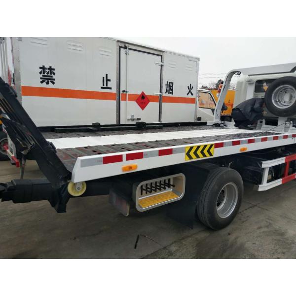 Road Vehicle Flatbed Tow Truck , Medium Duty 3t 24 Hour Tow Truck High Performance