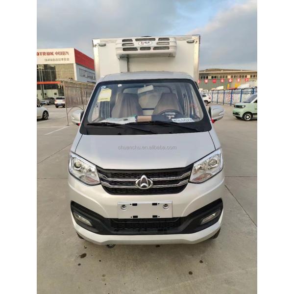 Mini Food Refrigerator Container Cooling Van Refrigerated Truck Freezer Truck Cold Chain Truck 4x2 ChangAn 4 Wheels