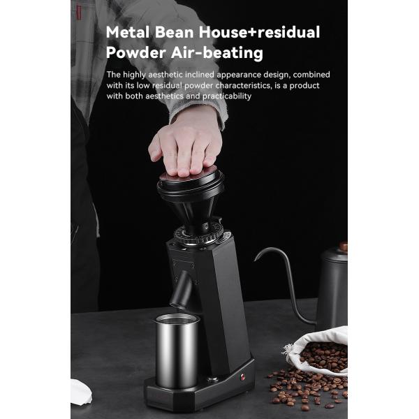 180W Commercial Coffee Maker with Electric Stainless Steel Conical Burr Coffee Grinder