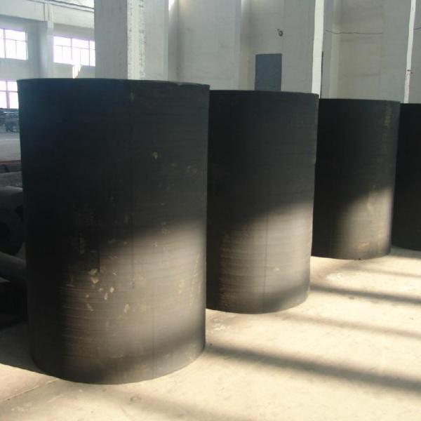 Anti Aging Cylindrical Rubber Fenders Marine Rubber Bumpers For Boat Docks