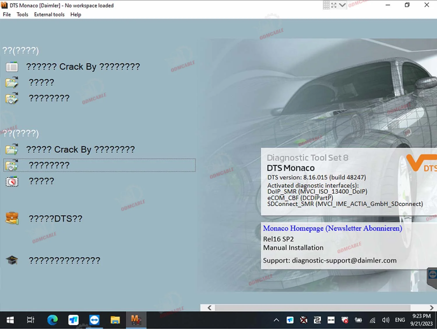 For Benz Dealer Diagnosis Car Truck Bus Van Scanner Super Mb Pro m6+ New For Bmw m6 Plus Doip Vci Wifi Update of Star C4/C5/C6