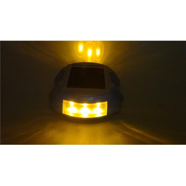 High brightness aluminum led cat eye solar road stud