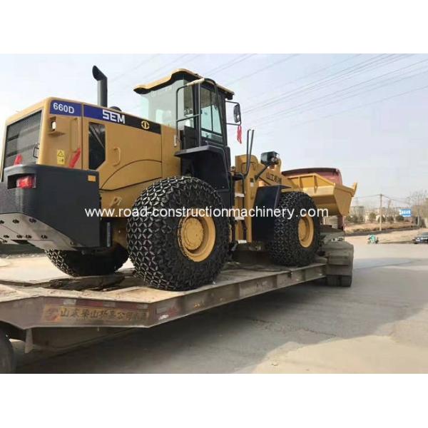 2.7m3 Front Wheel Loader SEM 632D 663D 676D 162kW