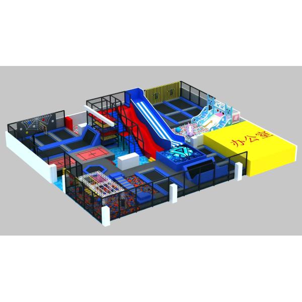 Large Commercial Zone Trampoline Park Playground Kids Indoor Jumping Playground