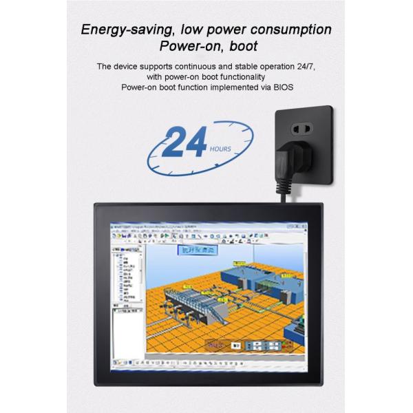 27 inch Factory Customizable Embedded Industrial panel PC Fanless Computer Waterproof Touch Industrial All in One Pc