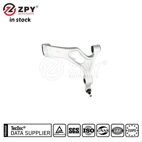 ZPY 7L8407151K Left Aluminum Reinforced Lower Control Arm For VW Touareg Audi Q7 16~22