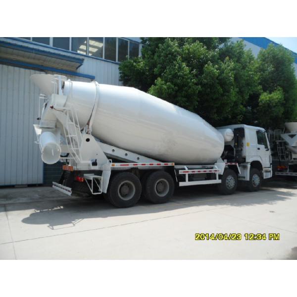 Sinotruk Concrete Mixer Truck Max Loading 16000kg With Hydraulic System